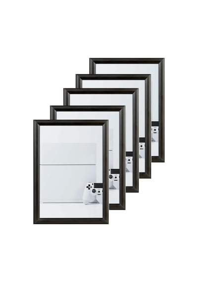 25mm Gönye Köşe Alüminyum Çerçeve 5li Paket Siyah, B2-500x700mm Standart