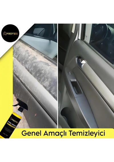 Genel Amaçlı Temizleyici 2 Adet Ve 5'li Detay Fırçası Set