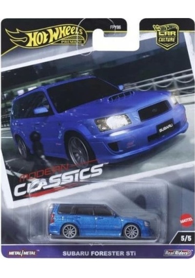 Hot Wheels Premium Subaru Forester Sti 1/64 Modern Classics