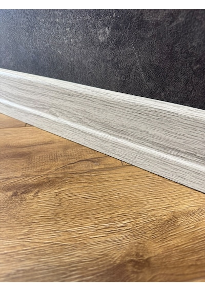 8 Cm Modern Meşe Parke Süpürgelik