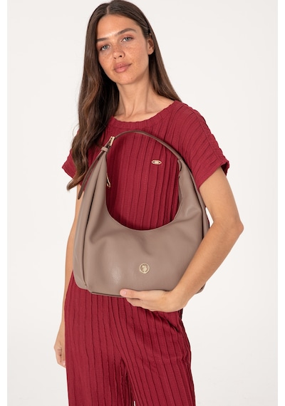 U.S. Polo Assn. Kadın Vizon Kol Çantası 50319173-VR052