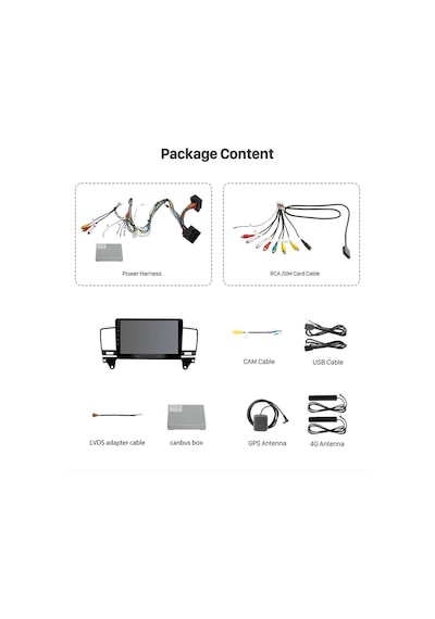 Mercedes Ml 2012-2015 Uyumlu Multimedya Navigasyon Usb Kamera Carplayer 6 Ram