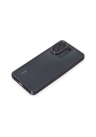Xiaomi Redmi 13c Kılıf Razer Lensli Silikon - Mor