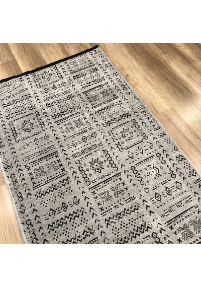 Hoom Rugs Prestij Eko 336 Açık Gri Dekoratif Yıkanabilir Kilim