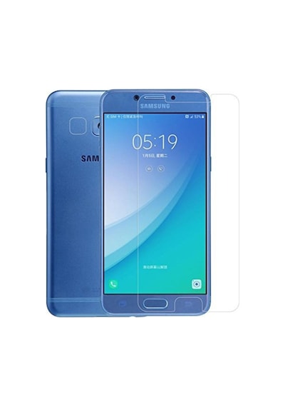 Samsung Uyumlu Galaxy C5 Pro Nano Kırılmaz Cam Ekran Koruyucu Şeffaf