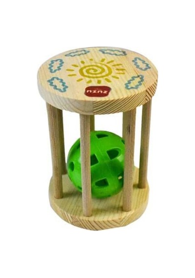 Zuzu Oyuncak Ahşap Kafes Çıngırak 04138 Sarı