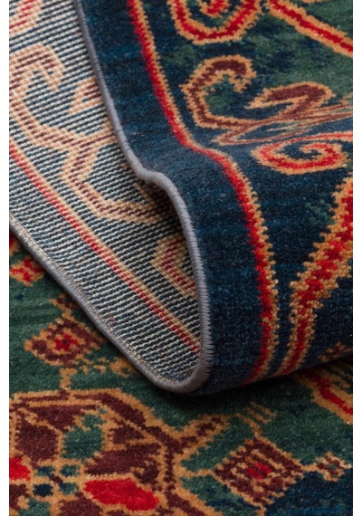 Hoom Rugs Cadis Kdm 01 Navy Red Vintage El Emeği Yüksek Kara Tezgah Halısı Mavi - Kırmızı