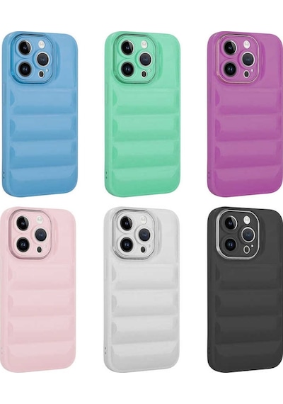 Apple Uyumlu iPhone 14 Pro Kilif Kamera Korumali Parlak Airbag'Li Galya Kilif 562324026