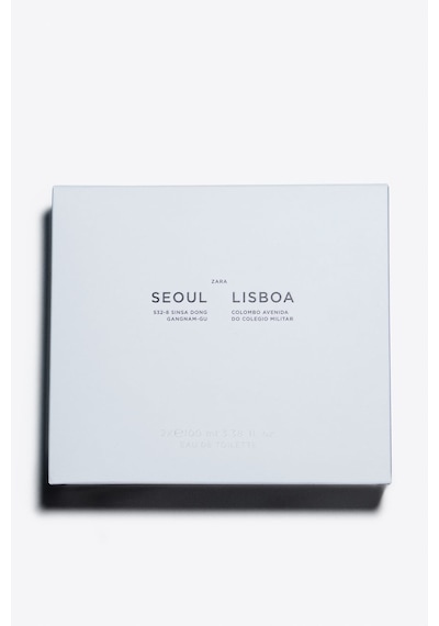 Zara Seoul Erkek Parfüm EDT 100 ML + Zara Lisboa Erkek Parfüm EDT 100 ML