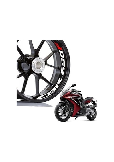 Honda Cbr 650f Jant Şeridi Sticker Etiket Modeli