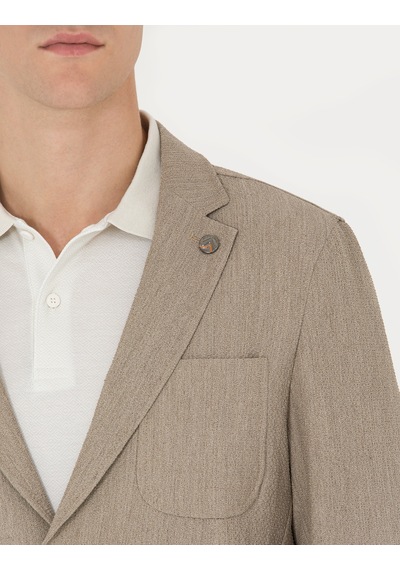 Pierre Cardin Erkek Vizon Ceket 50269735-vr052 Vizon