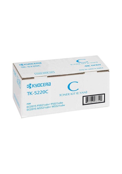 Kyocera Tk-5220C P5021/M5521 Mavi Toner 1.200 Sayfa 1T02R