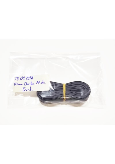10mm Isı İle Daralan Siyah Makaron 5 Metre, Daralma Oranı 2/1, Çalışma -55/+125 Derece