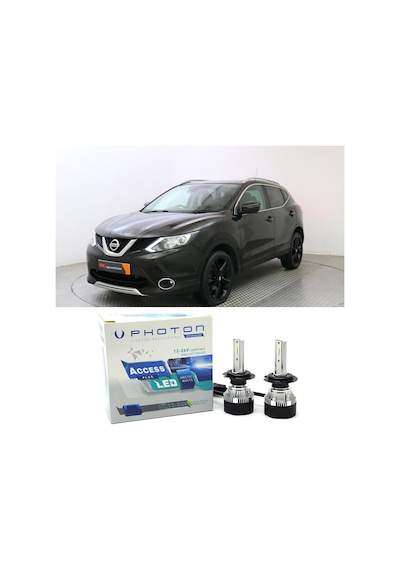 Nissan Qashqai J11 Led Xenon Kısa Far Ampulü H11 Access Yeni Seri Beyaz 2014+