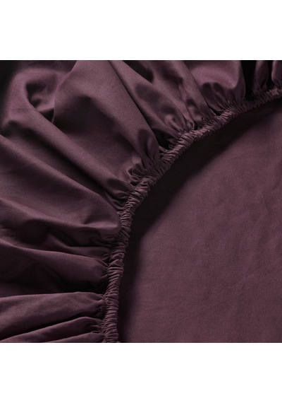 Ikea Ullvıde 1 Tek Kişilik Çarşaf 90 X 200 Cm Koyu Bordo