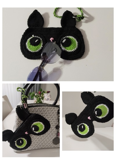 Kedi Gözlük Kılıfı