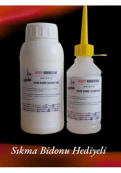 Hedefkondisyon Koşu Bandı Silikon Yağ Likit 500 ML