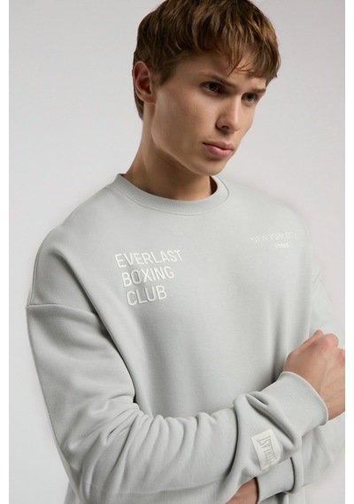 Everlast Boxing Club Açık Gri Erkek Sweatshirt Açık Gri