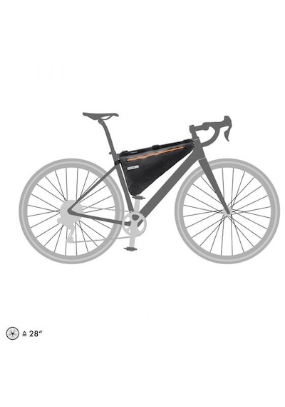 Ortlieb F9974 Bikepacking Gravel Kadro Arası Çanta 6l Mat Siyah