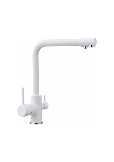Safir White Arıtma Çıkışlı Evye Bataryası Acar 14.01.384 Açık Gri