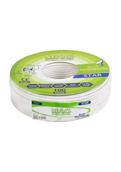 Mag Rg6-u4 İthal Anten Kablosu 100 Metre