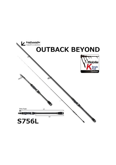 Tailwalk Outback Beyond 228cm. Max. 21gr. Teleskopik Kamış