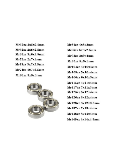 Mr105 Zz (L-1050 Zz) Minyatür Rulman 5X10X4 393609354