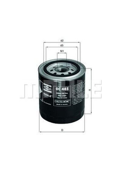 KNECHT OC485 YAĞ FİLTRESİ PASSAT / A4 A6 2.4 2.8