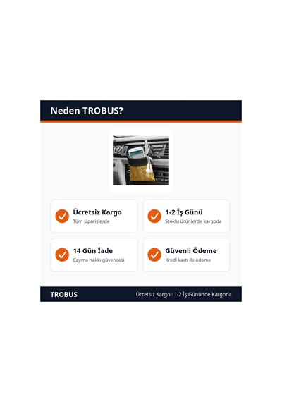Trobus Torpido Yanı Eşya Cebi Araç İçi Kalemlik Telefonluk Organizer Kristal Taşlı Gold