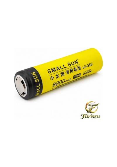 Small Sun 26800 Şarj Edilebilir Pil 3.7v 8800mah 10a Yüksek Performanslı El Feneri Uyumlu Lityum Batarya