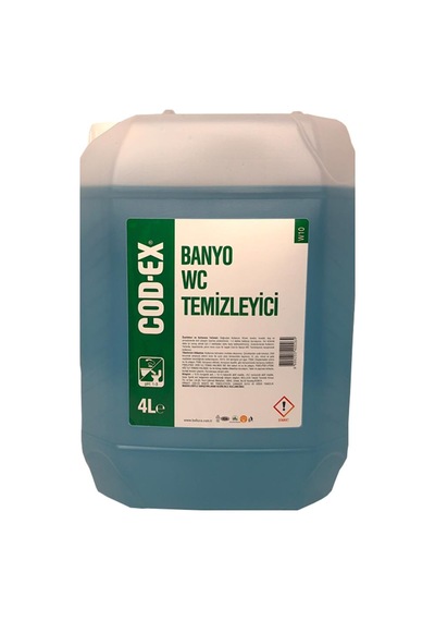 Cod-ex Banyo - Wc Temizleyici 4 x 4 L