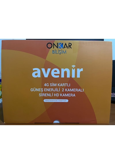 Avenir S427h 6mp 7/24 Sürekli Kayıt Esim Destekli Güneş Enerjili