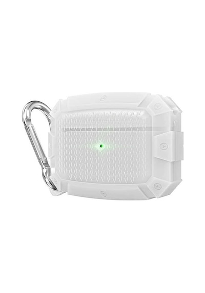 Lexroo Apple AirPods Uyumlu Pro Kılıf Airbag 10 Silikon - Renksiz