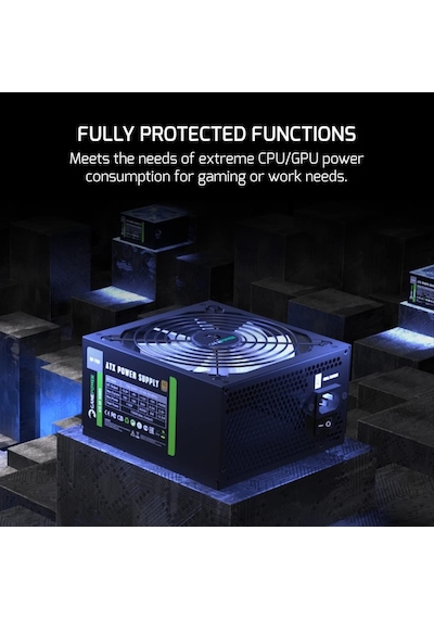 Game Power Gp-750 Apfc 14cm 80+ Bronze 750w Supply Çok Renkli