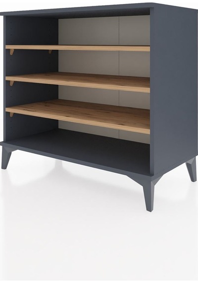 Hyperion Şifonyer 3 Raflı 88x44x80 Antrasit-çam Antrasit
