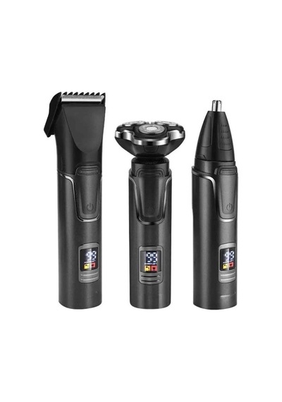 Yüksek Performanslı 3 Başlıklı Profesyonel Şarjlı Islak Ve Kuru Kullanıma Uygun Mh-hs8414-5909