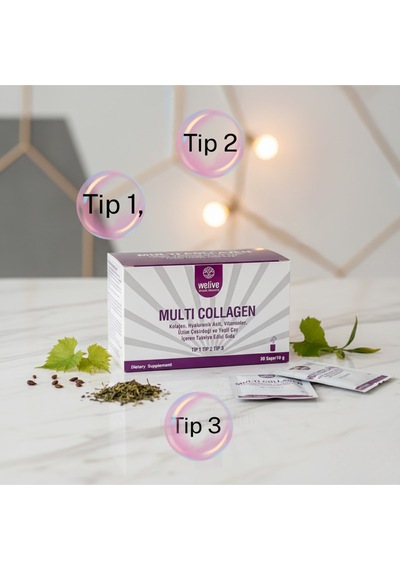 Welıve Multı Kollajen Tip1,tip2,tip3 Collagen