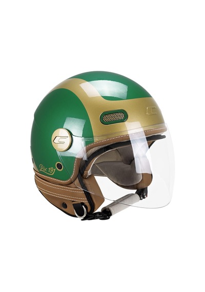 Cgm 191g Pix Sprint Verde Oro Lunga Açık Kask Yeşil-gold