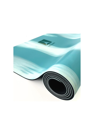 Rebuwo Kaydırmaz Doğal Kauçuk Yoga Matı Pilates Mat Mavi