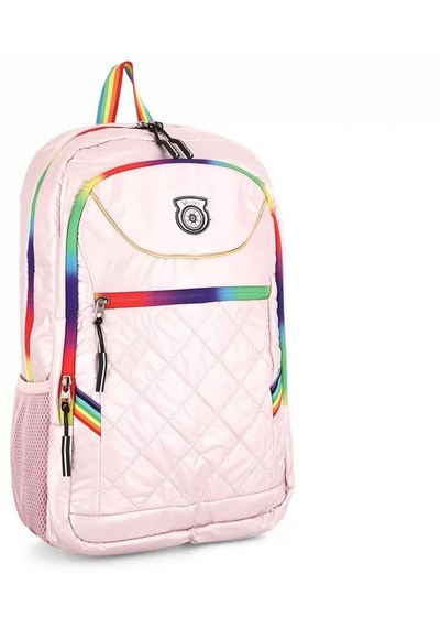 Young 51518 Okul Sırt Çantası Pembe Çok Renkli