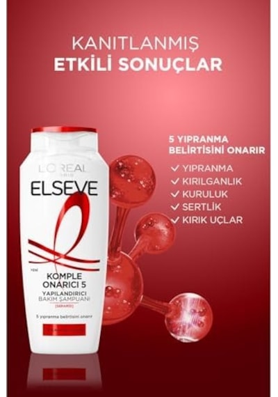 Komple Onarıcı 5 Yapılandırıcı Bakım Şampuanı 300 Ml
