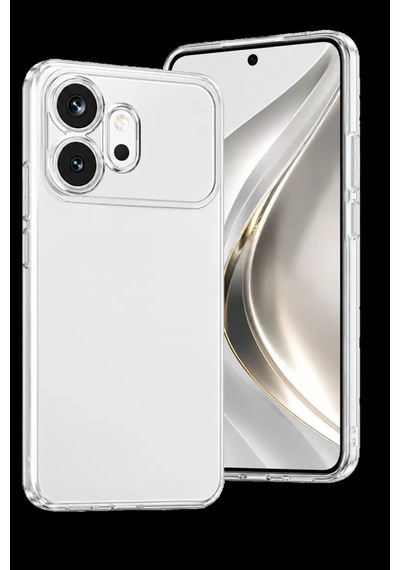 Huawei Honor 600 Lüx Şeffaf Silikon - Şeffaf