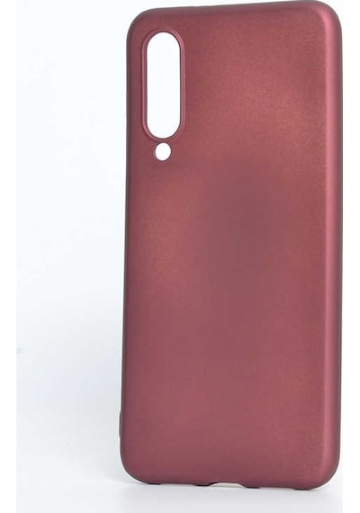 Kilifone - Xiaomi Uyumlu Mi 9 Se - Kılıf Mat Renkli Esnek Premier Silikon Kapak - Mürdüm
