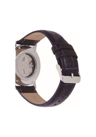 Orient Ra-aa0c05l39b Kurmalı Otomatik Deri Lacivert 42 Mm Erkek Kol Saati Gri