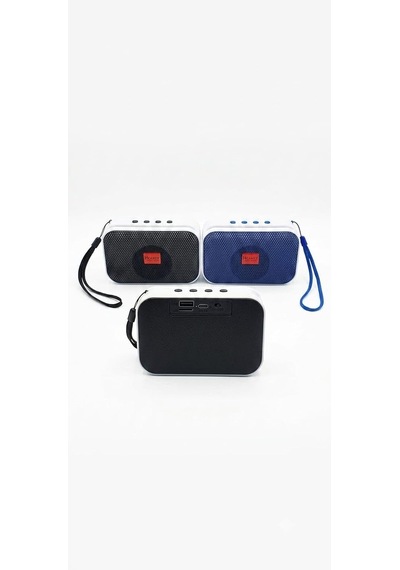 Bluetooth Hoparlör Speaker Led Işıklı Usb Ve Hafıza Kartı Destekli Telefon Standlı Taşınabilir Tam Bir  Performans Ürünü Kaybetseniz Üzülmeyeceğiniz lik Ürün Ön Panel Siyah