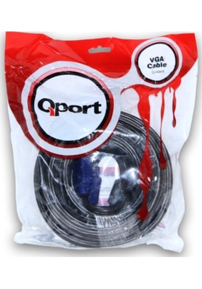 Qport Q-Vga15 15 Metre  Vga Kablo