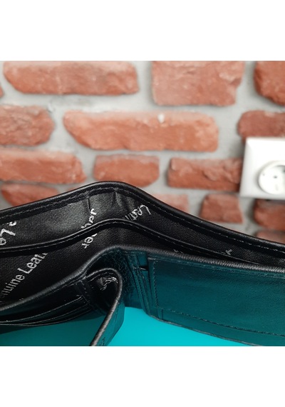 Gvnbag Hakiki Deri Erkek Bozuk Para Gözlü Siyah Cüzdan Gvn-0115 Siyah