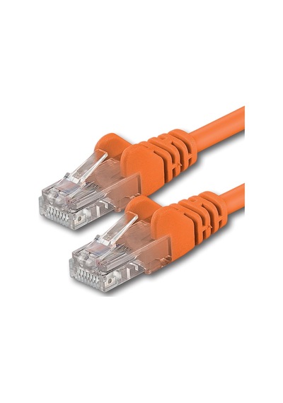 7,5 M - Turuncu - 1 Adet - Cat.6 Cat6 Ethernet Lan Ağ Kablosu 1000 Mbit/s Patch Kablosu Standart