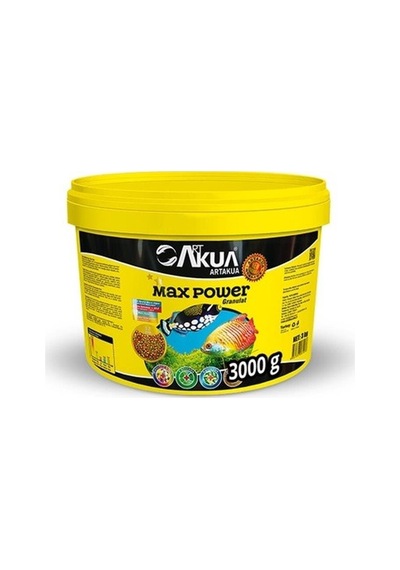 Max Power Granulat Cichlid Balığı Yemi 100 Gram
