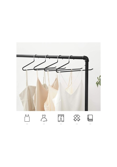 Songmics Pantolon Askıları, 20'li Set, Açık Uçlu, Çok Fonksiyonlu Çok Renkli
